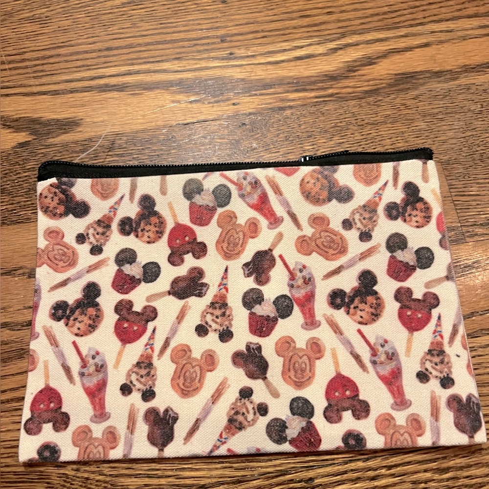 Disneyland Snacks Inspired Makeup Bag